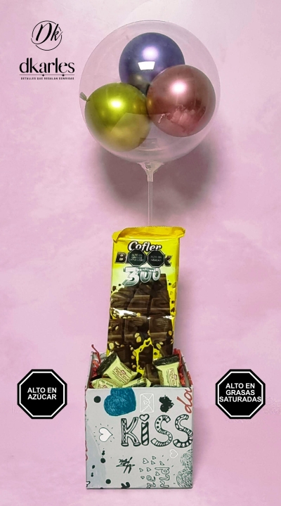 DKarles Obsequios - Chocolate Cofler y Globos 02
