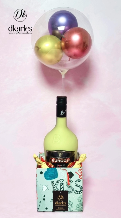 DKarles Obsequios - Crema de Leche y L�cuma BURGOS y Globos 3