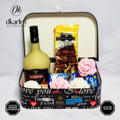 DKarles Obsequios - Crema de Leche y L�cuma BURGOS box