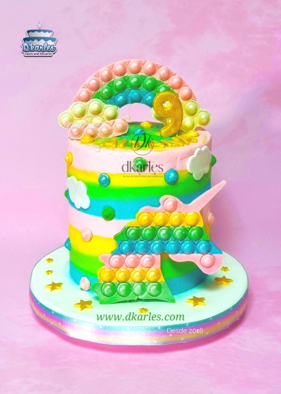 DKarles - Torta Unicornio Pop It