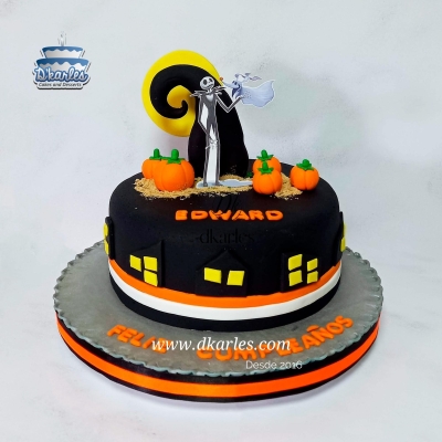 DKarles - Torta de Jack Skellington