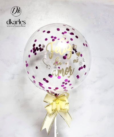 DKarles Obsequios - Globo Moteado Feliz d�a mi Amor