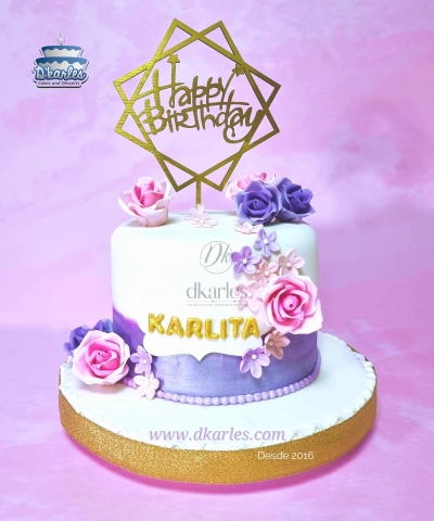 DKarles - Torta Rosas y Flores 18