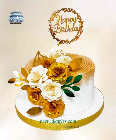DKarles - Torta Chantilly y Rosas 2