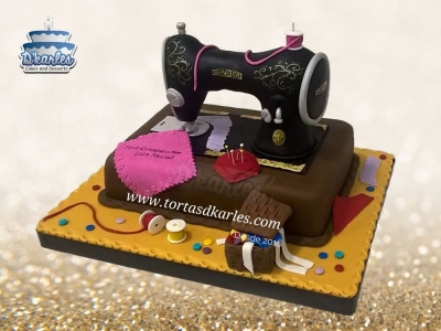 DKarles - Torta M�quina de Coser