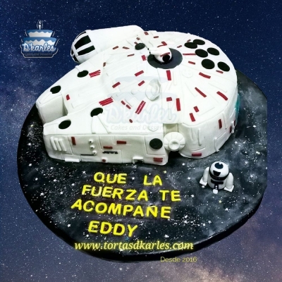 DKarles - Torta Star Wars, Halc�n Milenario