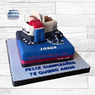 DKarles - Torta Levantando el motor, mec�nico