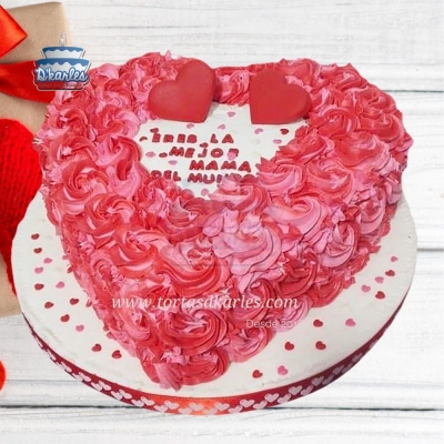 DKarles - Torta Coraz�n de crema