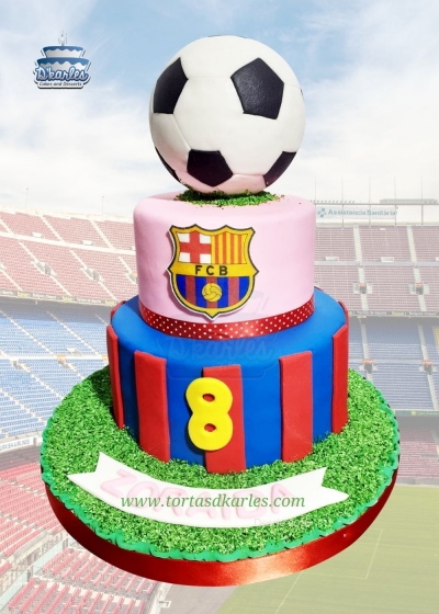 DKarles - Torta Barcelona Futbol Club y Bal�n