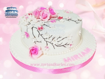DKarles - Torta Rosas y flores - Jap�n